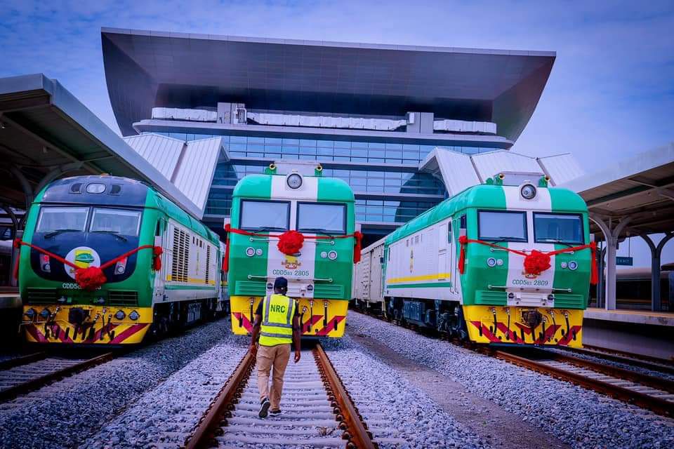 Lagos-Ibadan standard gauge rail line. [railjournal]