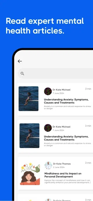 Blueroomcare Therapy App