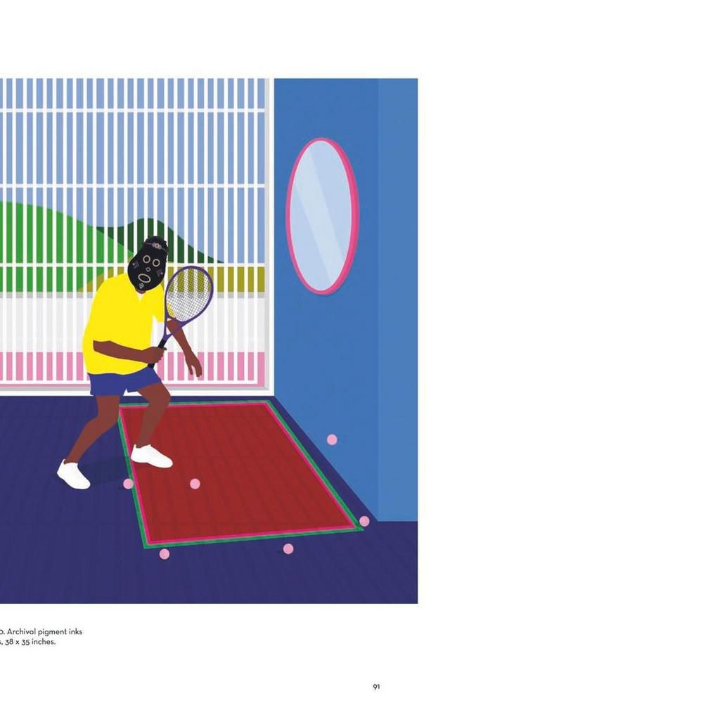 Dennis' work in the magazine [instagram/dennis]