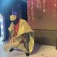 Comedian AY Makun dancing with King Sunny Ade at his birthday party