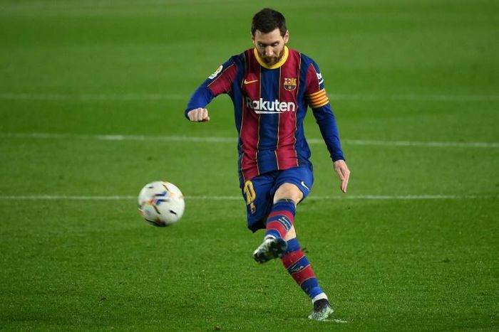 Lionel Messi will equal Xavi Hernandez's appearance record for Barcelona if he plays against Huesca on Monday