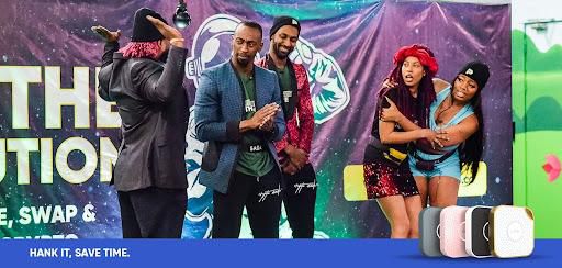 BBNaija Season 6 Housemates participating in the Hank presentation