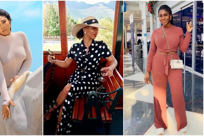 Lilian Esoro. Nicole Siyo and Ubi Franklin's first baby mama  [Instagram/LilianEsoro] [Instagram/Nicsi] [Instagram/UbiFranklinTripleMG]