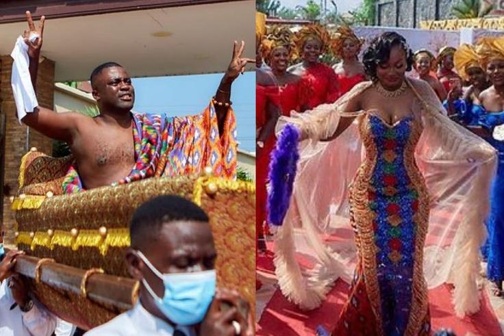 Naa Dromo and Charles traditional wedding