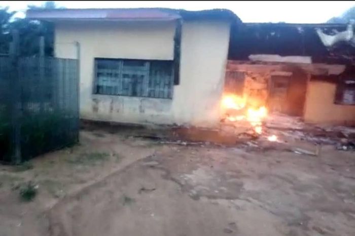 INEC office in Akwa Ibom set ablaze (INEC)
