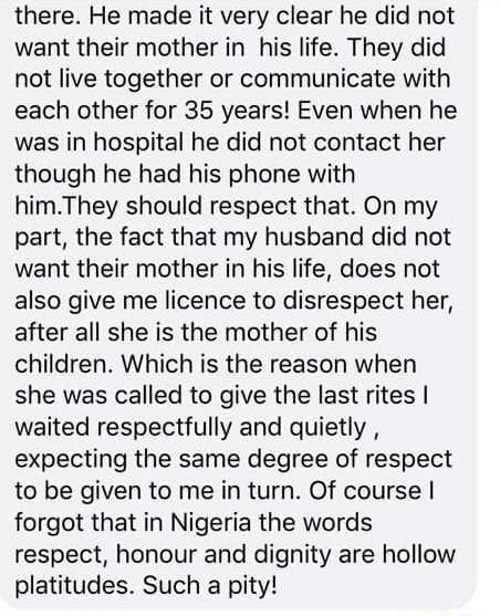 Helen Prest Ajayi makes new revelations about her late husband and his family [LIB]