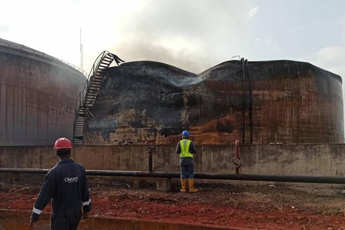 Fire at tank farm in Lagos extinguished after almost three days [LASEMA]
