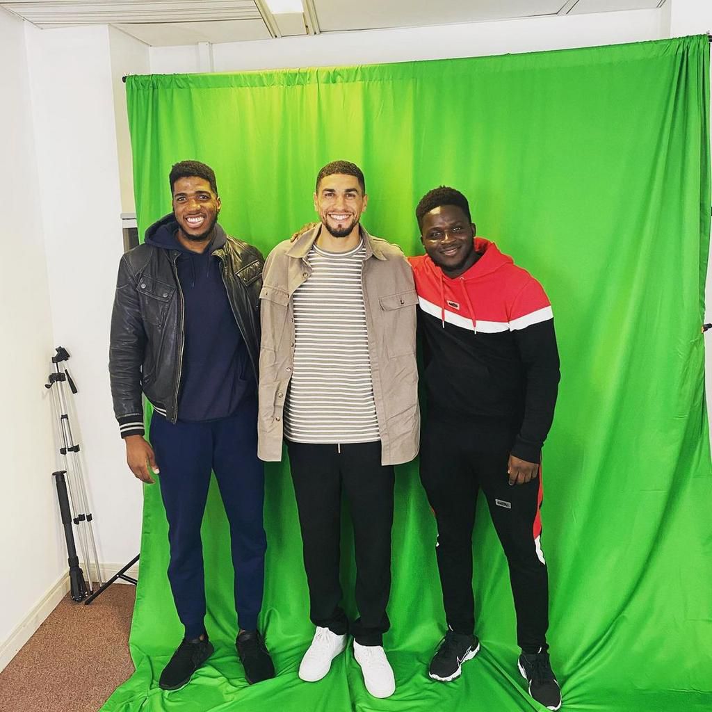 Leo Balogun on the Beautiful Game Podcast (Instagram/The Beautiful Game Podcast)