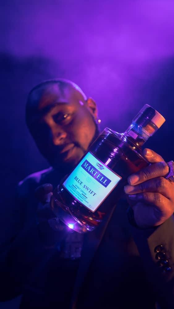 Maison Martell is proud to announce Davido as its new Ambassador and the face of the upcoming Martell Blue Swift campaign in Nigeria