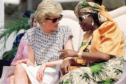 Maryam Babangida (Right) with Princess Diana (FRCN)