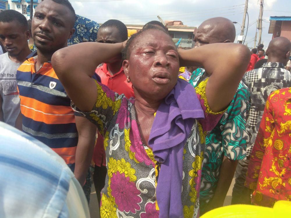 A SCOAN woman in disbelief over the death of T.B Joshua