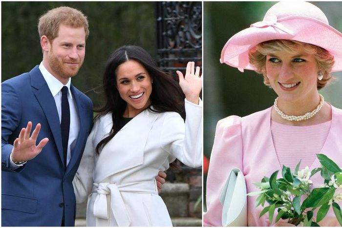Prince and wife Meghan Markle, the late Princess Diana [Instagram/SussexRoyal] [Instagram/PrincesDianaa]