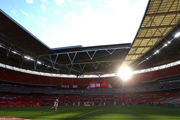 Wembley, where both semi-finals and the final of Euro 2020 will be played