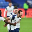 Harry Kane (right)opened the scoring for Tottenham at Crystal Palace