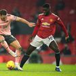 Axel Tuanzebe (right) suffered racial abuse online after Manchester United's defeat by Sheffield United