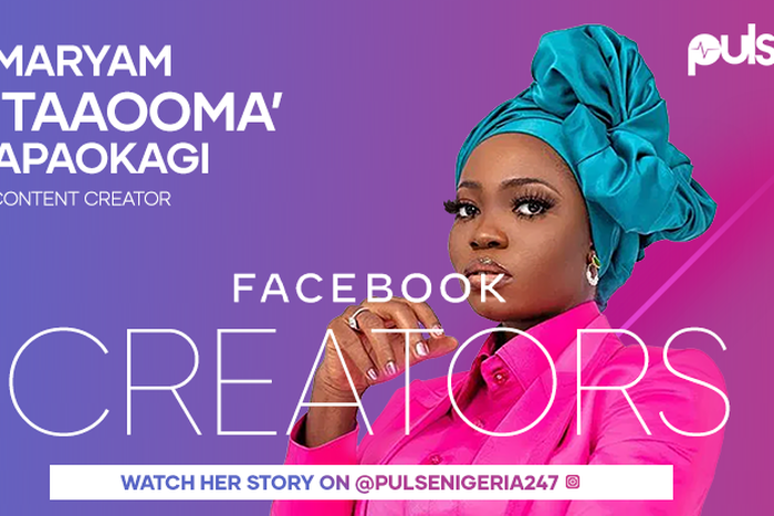 Meet Maryam Apaokagi, "Taaooma" comedian and content  creator in the Facebook x Pulse  #FacebookCreators Campaign
