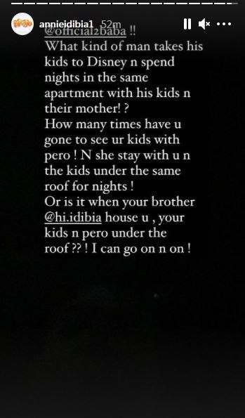 annie idibia calls out her husband 2Face Idibia on Instagram