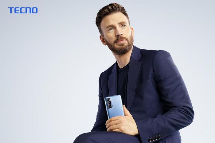 TECNO Brand Ambassador Chris Evans
