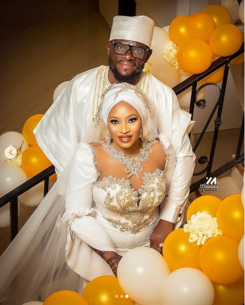 Fatau Dawuda and his wife