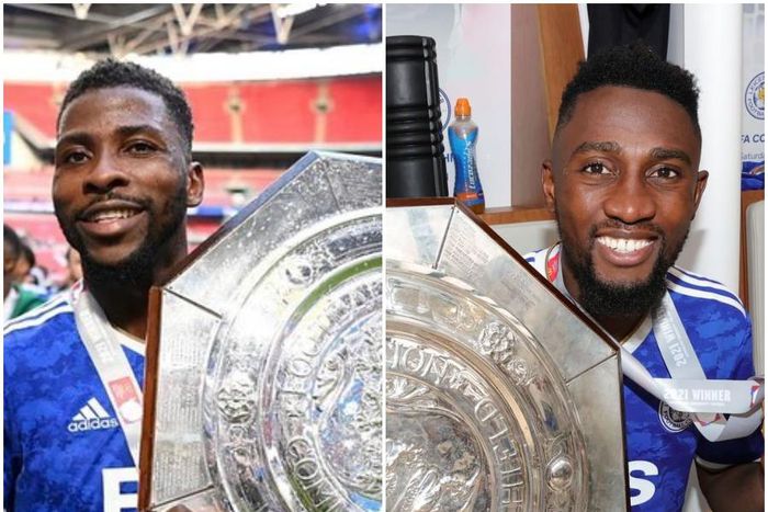 Kelechi Iheanacho and Wilfred Ndidi (Instagram/LCFC)