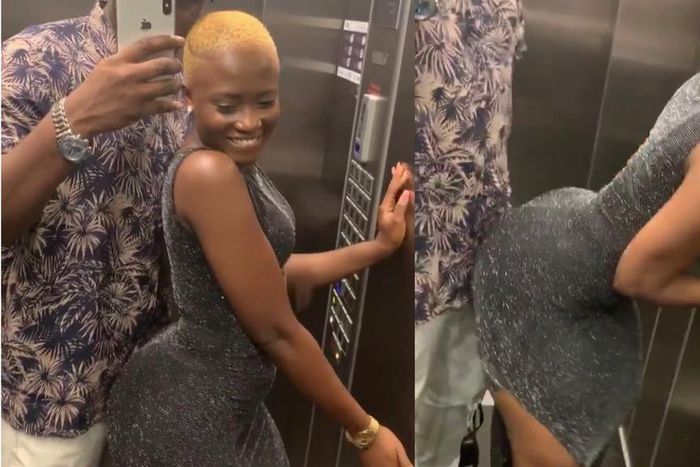 Fella Makafui and Medikal