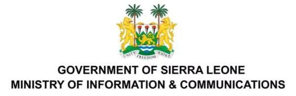 Ministry of Information and Communication, Sierra Leone