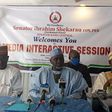 In the middle: Former governor of Kano State, Ibrahaim Shekarau says his relationship with Ganduje and Kwankwaso remains cordial (NAN)