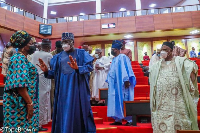 Nigerian senators [Tope Brown]