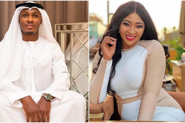 Odion Ighalo and Lilian Esoro [Instagram/IghaloJude] [Instagram/LilianEsoro]