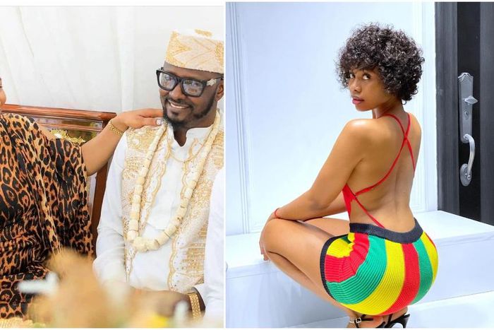 Tonto Dikeh, Prince Kpokpogri and Instagram Influencer Janemena [Instagram/TontoDikeh] [Instagram/Janemena]