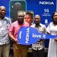 L-R: Senior Business Manager (West Africa), HMD Mobile Nigeria Limited, Emmanuel Ossai; Head, Sales & Marketing, Slot System, Jonathan Uzomba; Head, General Merchandise & Procurement, Joshua Ogunde and Coordinating Managing Director, TD Africa, Chimere...