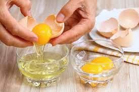 Egg white mask {medicalnewstoday}