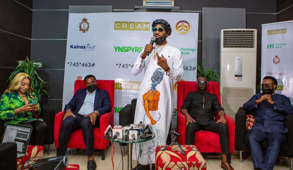 Winners emerge from D'banj's CREAM Platform and Heritage Bank's YNSPYRE March 2021 draw