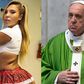 Pope Francis' official Instagram account likes racy photo of bikini-wearing model