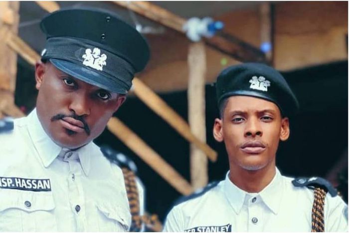 Blossom Chukwujekwu and Elozonam Ogbolu in 'Sanitation Day'  [Instagram/@sanititionday]