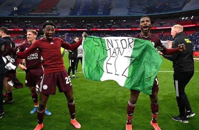 Nigeria's supporters club hails Ndidi, Iheanacho for FA Cup glory. (Daily Post)