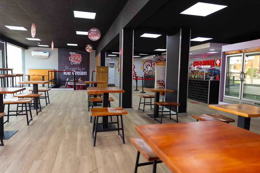 Hello Victoria Island, your favourite Domino's & Cold Stone outlet is back, bigger and better