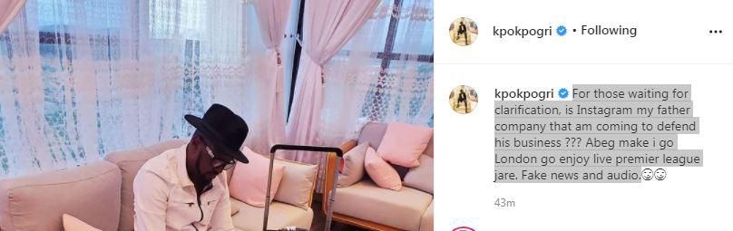 The activist disappoints Nigerians as he fails to address cheating rumours.