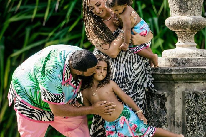 DJ Khaled, his wife and their two sons [Instagram/DJKhaled]