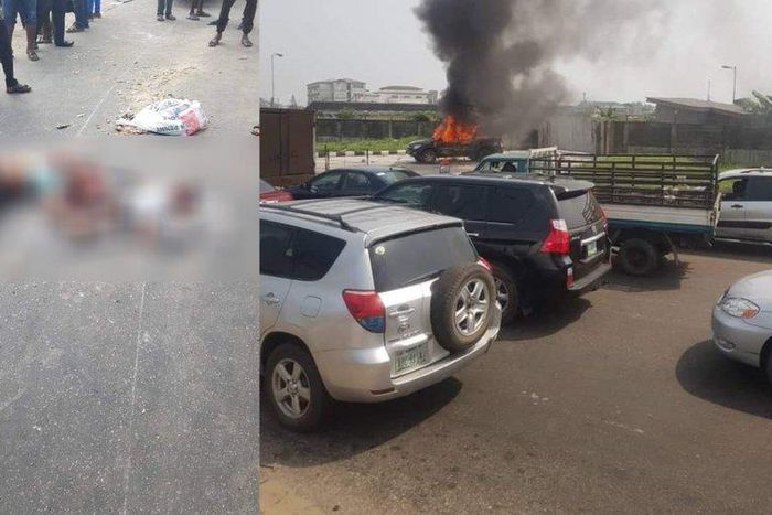 A police patrol van reportedly kills mother and child in Warri (SaharaReporters)