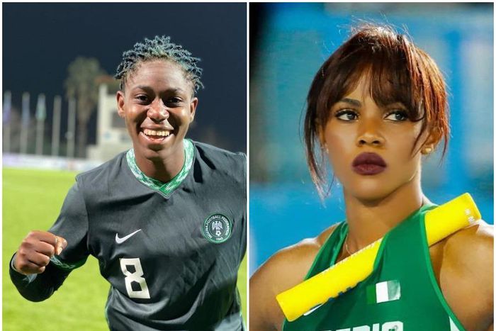 Asisat Oshoala and Blessing Okagbare (Instagram)