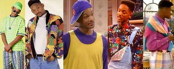 Will Smith as the Fresh Prince of Bel Air [pinterest]