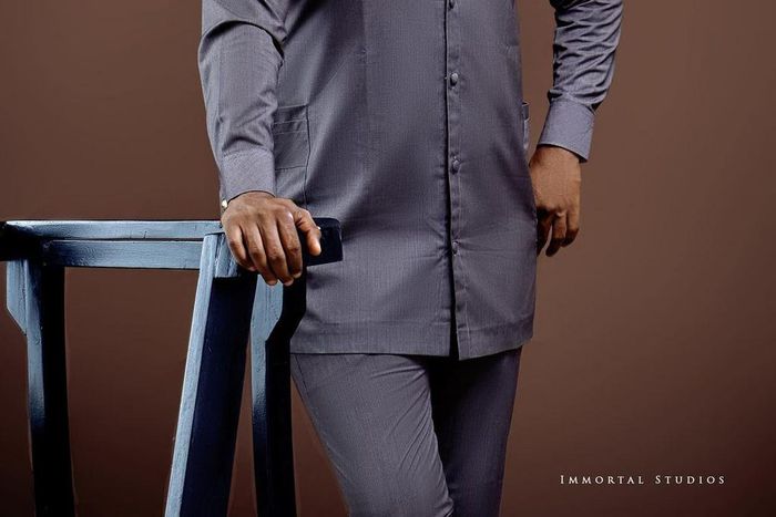 Nollywood actor Bishop Umoh also known  as Okon Lagos [Instagram/OkonLagos]