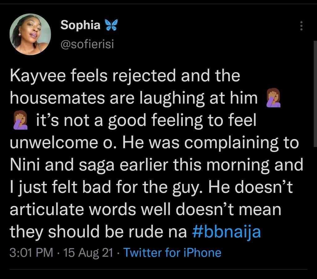 Kayvee Twitter reactions
