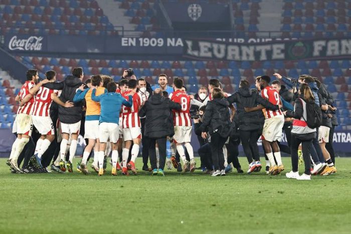 Athletic Bilbao reached the delayed 2020 Copa del Rey final with a semi-final win over Levante