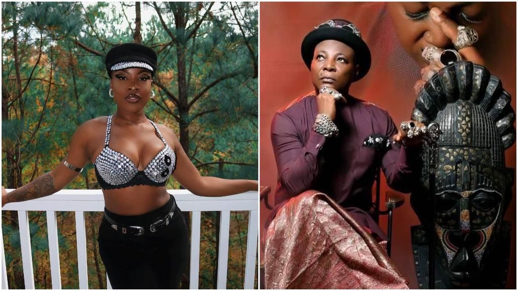 Dewy Oputa and her father Charly Boy [Instagram/DewyOputa] [Instagram/CharlyBoy]