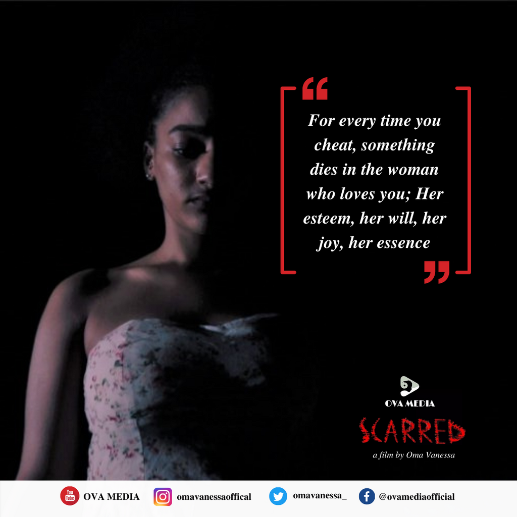 Award winning short film 'Scarred' by Oma Vanessa now out on YouTube