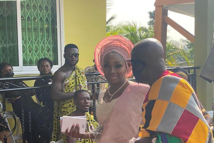 Nana Bediatuo Asante and wife