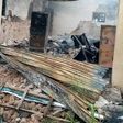 The INEC office in Abia State was completely destroyed [INEC]