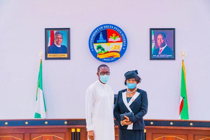 Gov Ifeanyi Okowa of Delta State